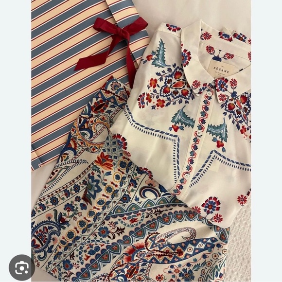 NWT Sézane Malia Skirt in Milo Print - Picture 3 of 11